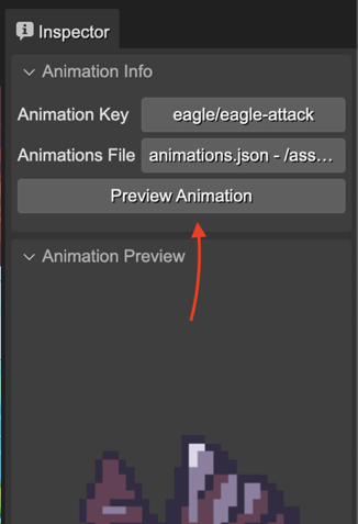 Animation block properties.
